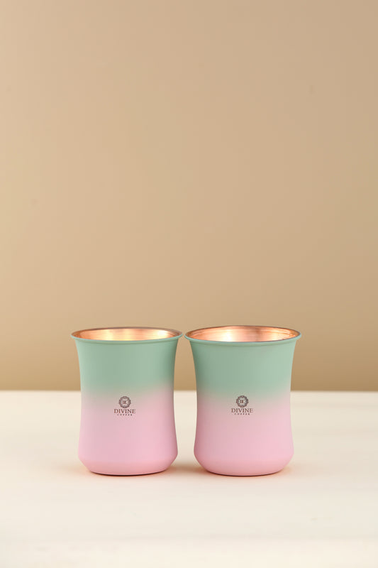 PURE COPPPER CURVE GLASS-PACK OF 2