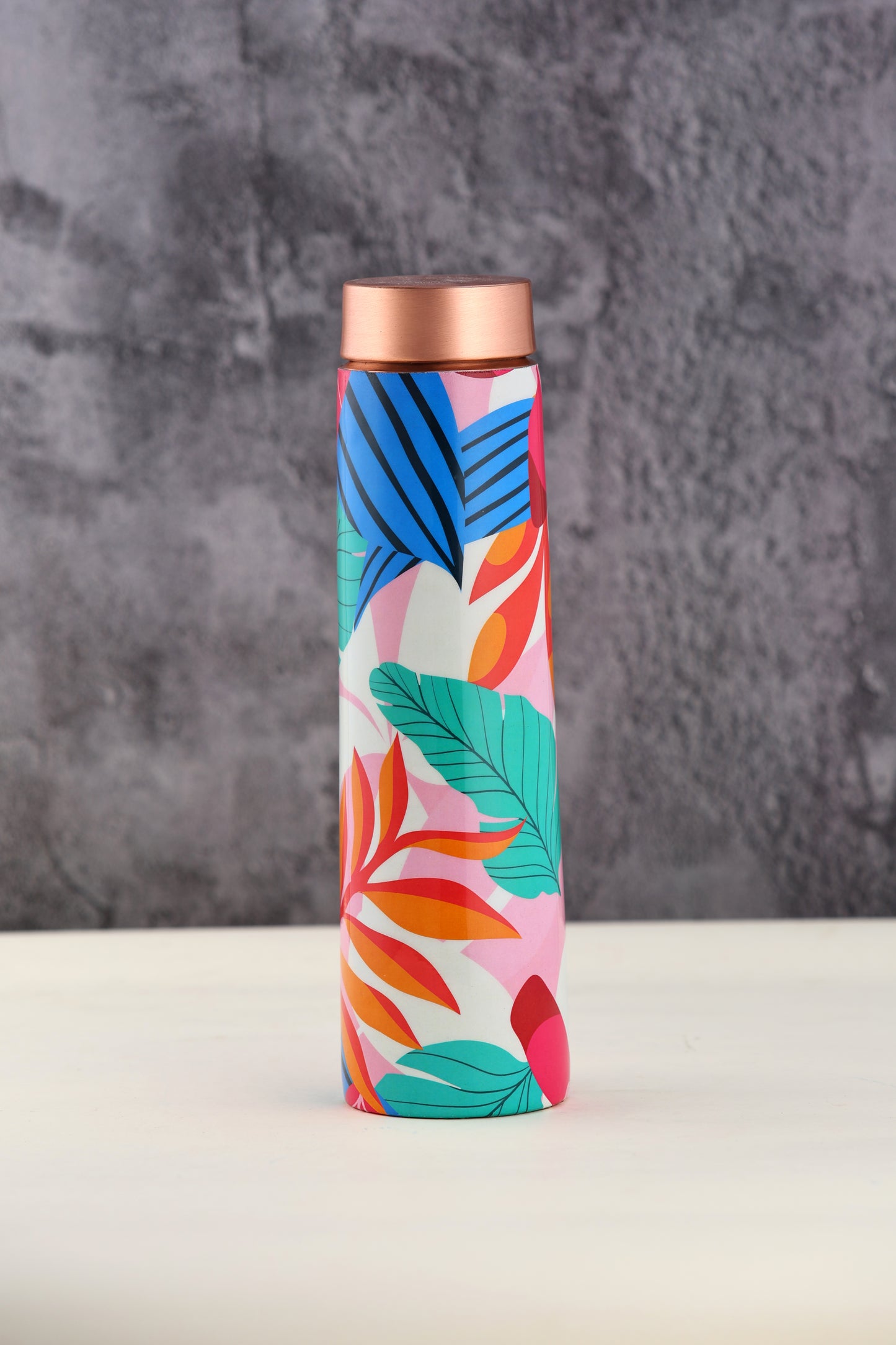 ECLAIR ENAMEL PRINT - Pure Copper Water Bottle