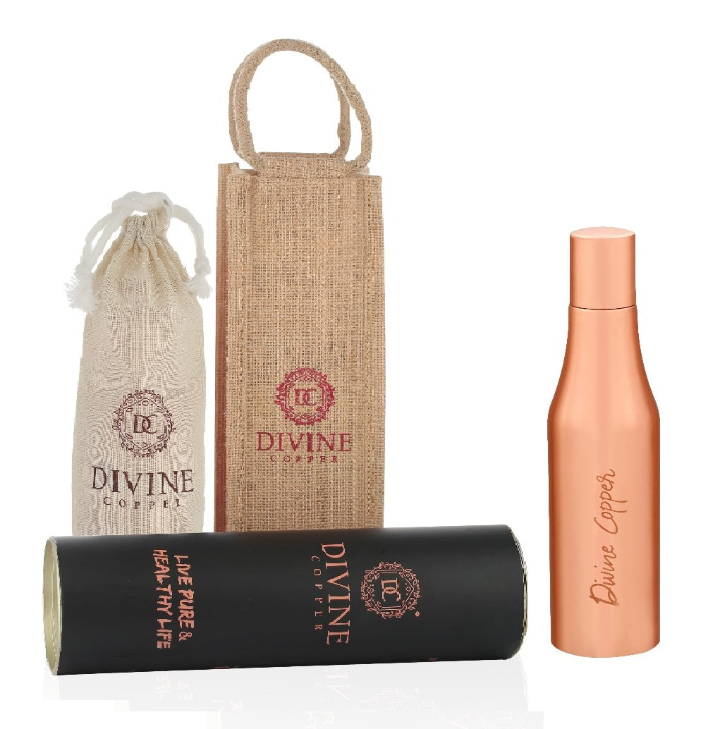 AURA - Glow Pure Copper Water Bottle