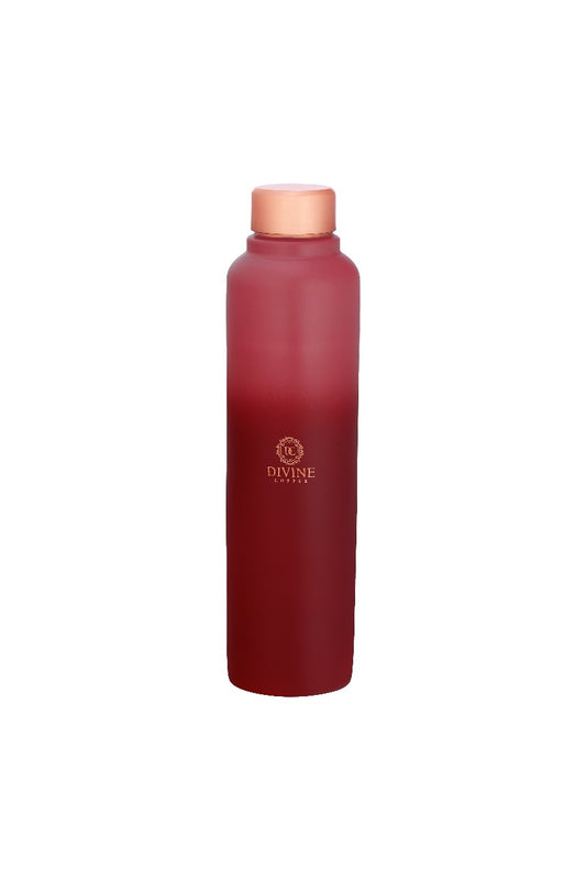 BITA -Cherry Red Pure Copper Water Bottle
