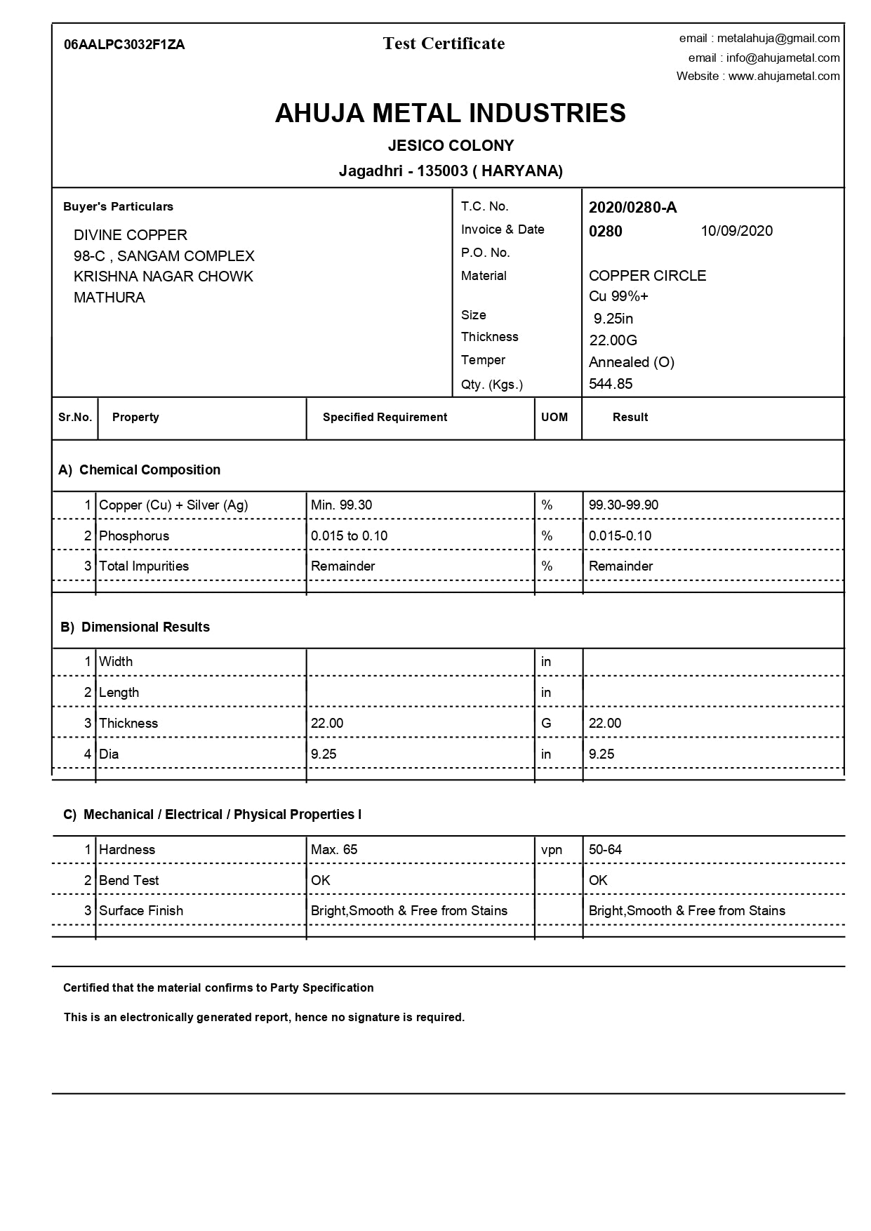 Oreo Black copper bottle with free jute carry bag