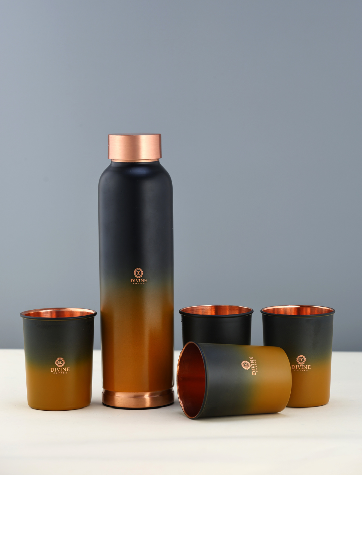 OREO MULTISHADE BOTTLE WITH 4 GLASS -GIFT SET