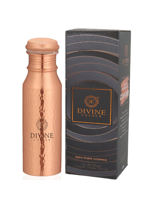 BABY- Hammered Pure Copper Bottle