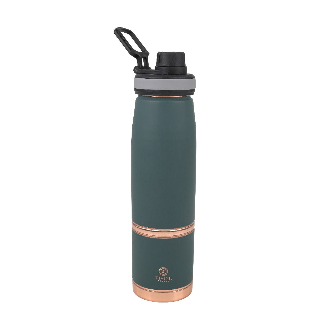 DOUGHNUT-Green Pure Copper Water Bottle