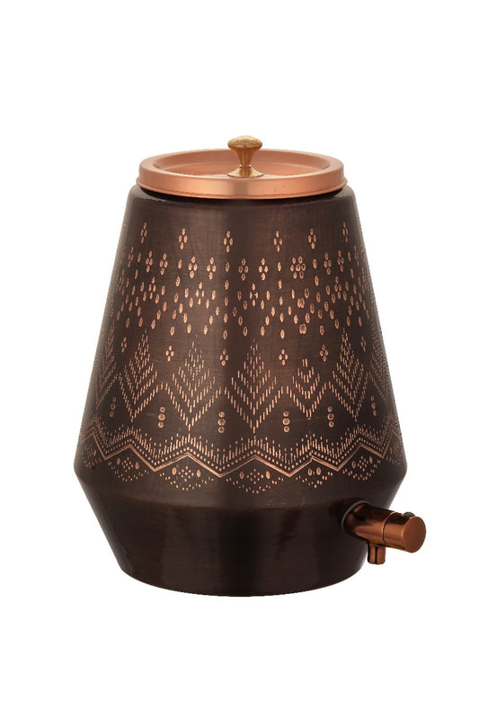 Oreo Pyramid Etch Copper Dispenser