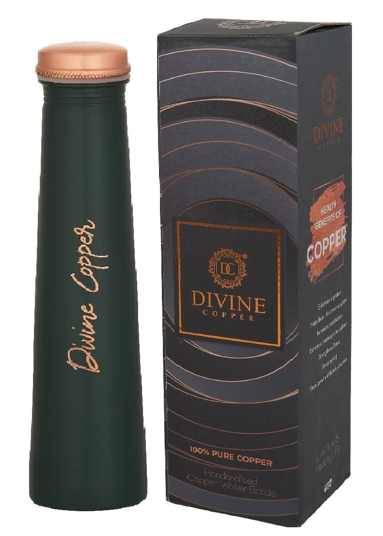 FROYO - Bliss Green Pure Copper Water Bottle