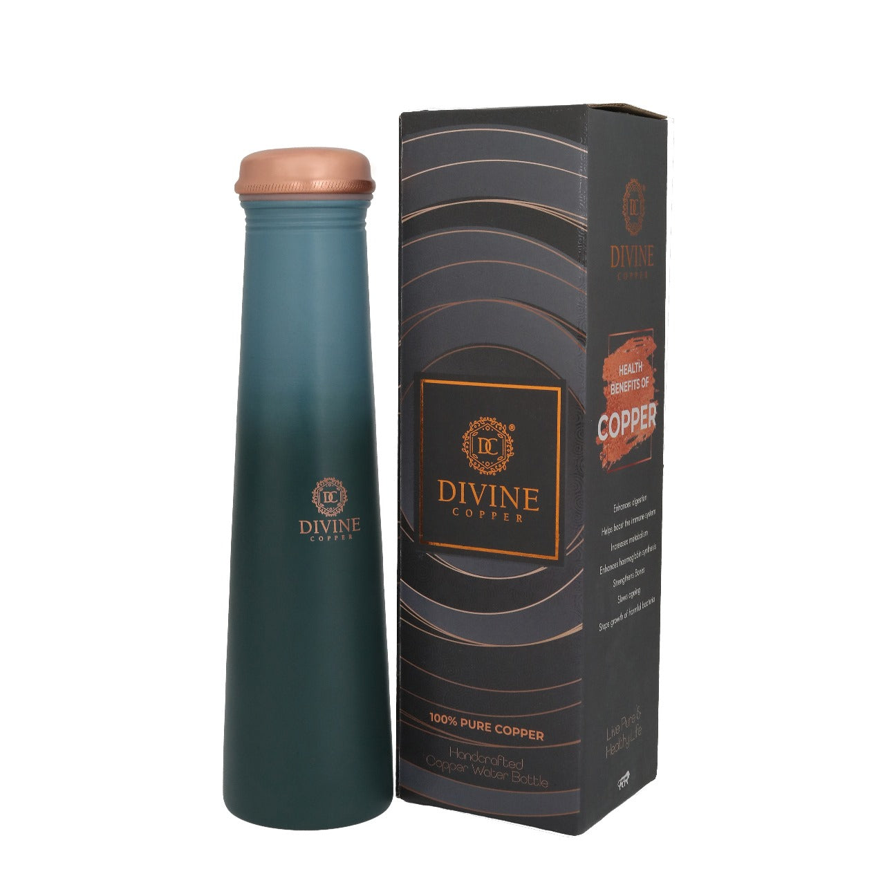 FROYO-Splash Pure Copper Water Bottle
