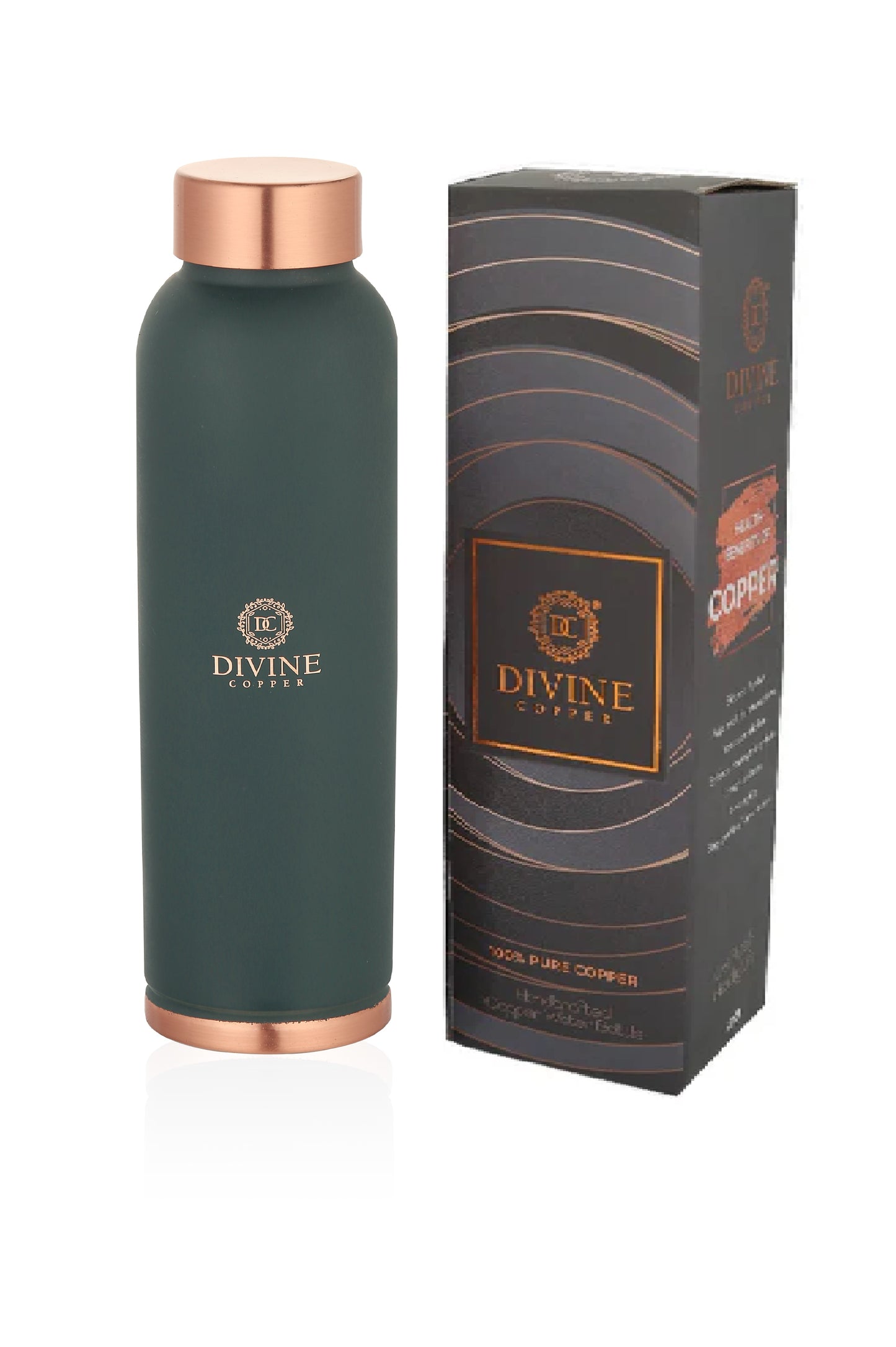 OREO - Green Pure Copper Bottle
