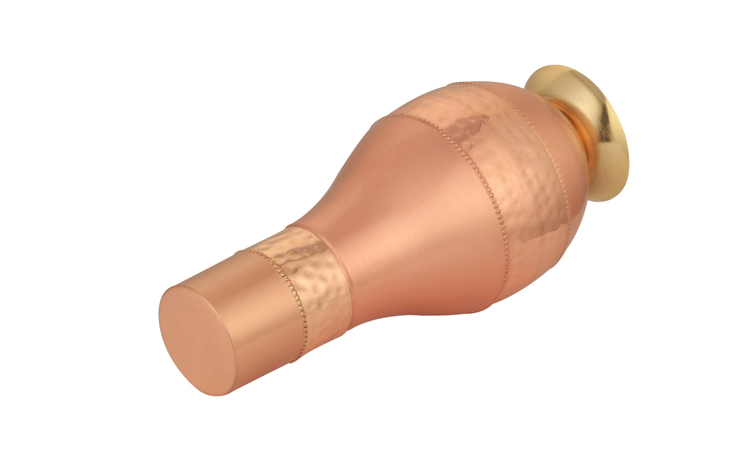 Pure copper goglet Jug 900ml with brass base