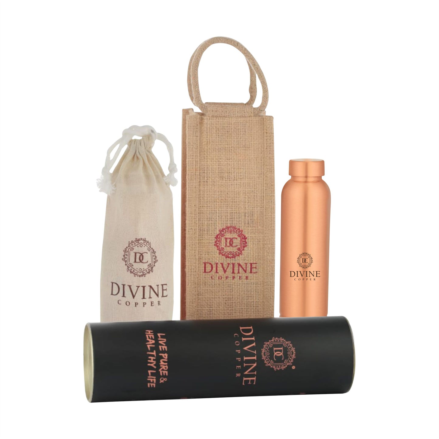 OREO-Plain Pure Copper Bottle