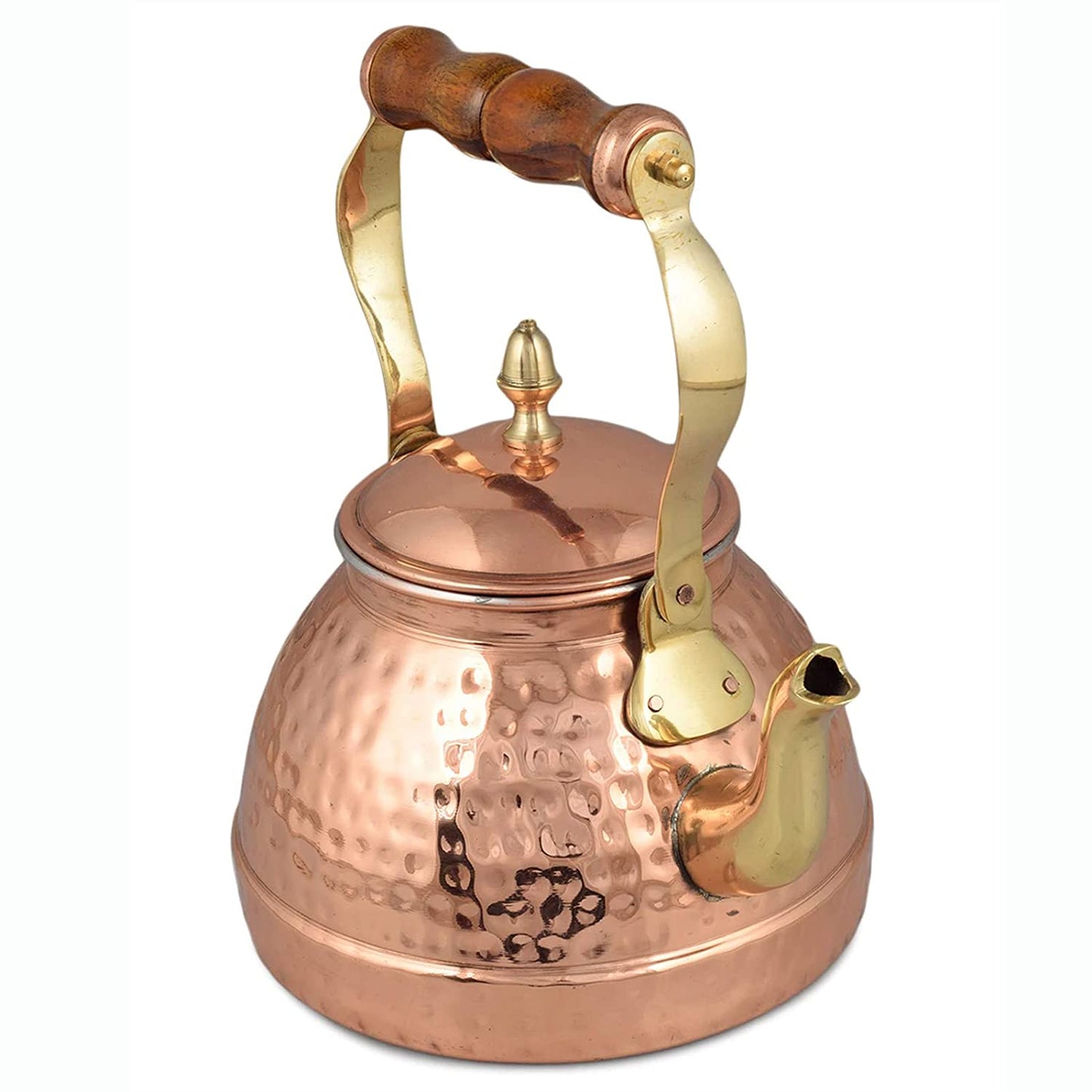COPPER BRASS TEAKETTLE