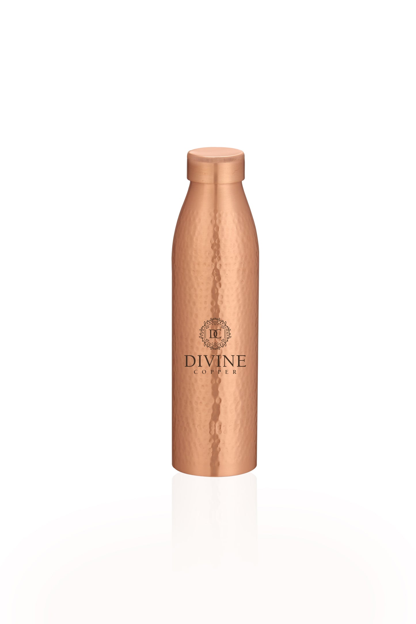 YOGA Hammered -Pure copper water bottle