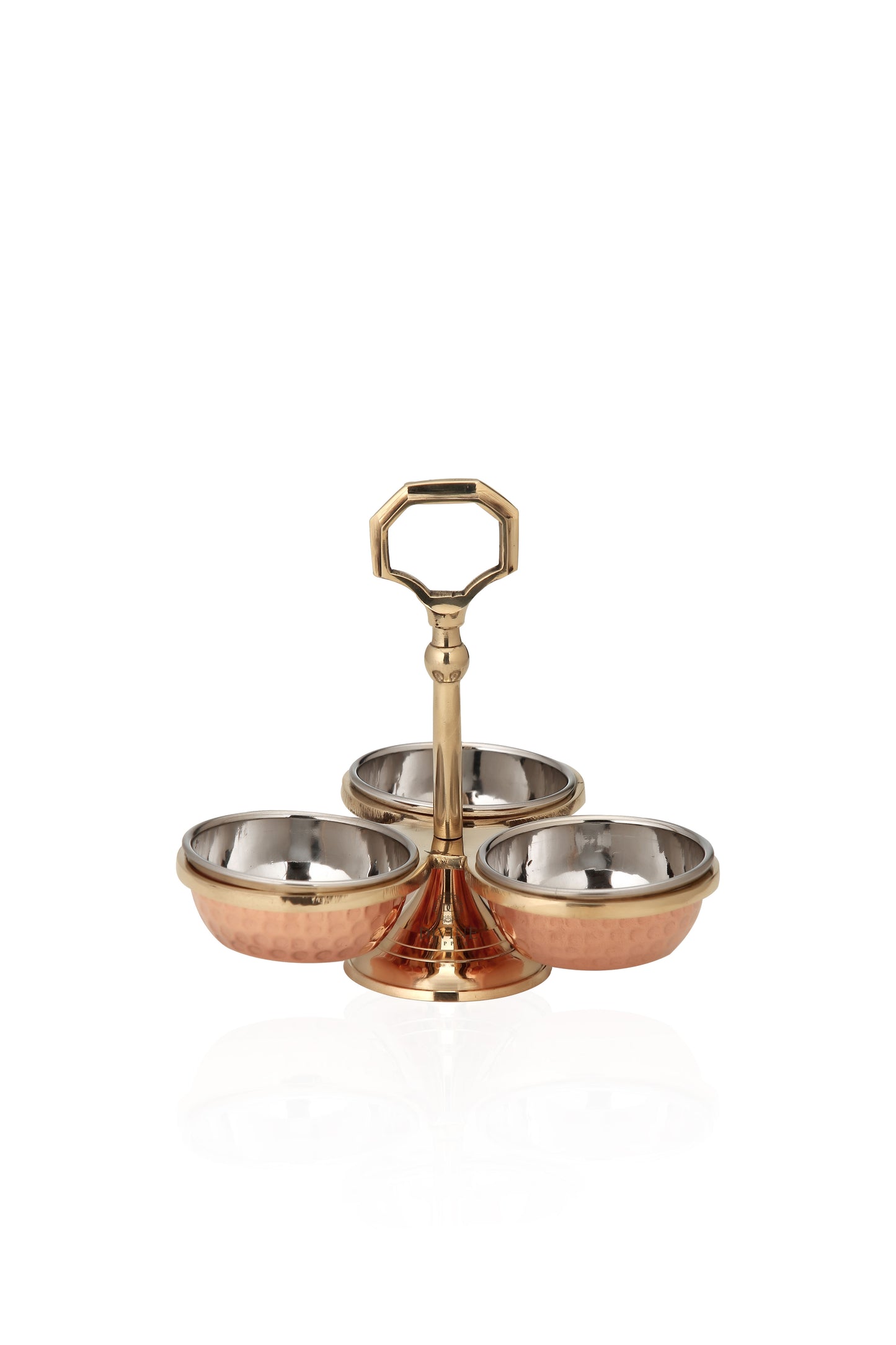 COPPER STEEL PICKLE SET 3 PC'S