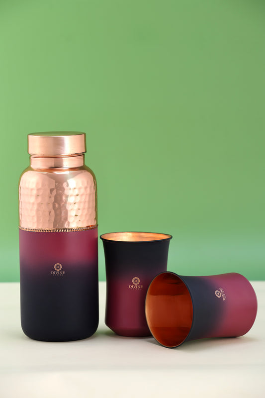 CAMEL MULTISHADE FLASK WITH 2 GLASS- GIFT PACK