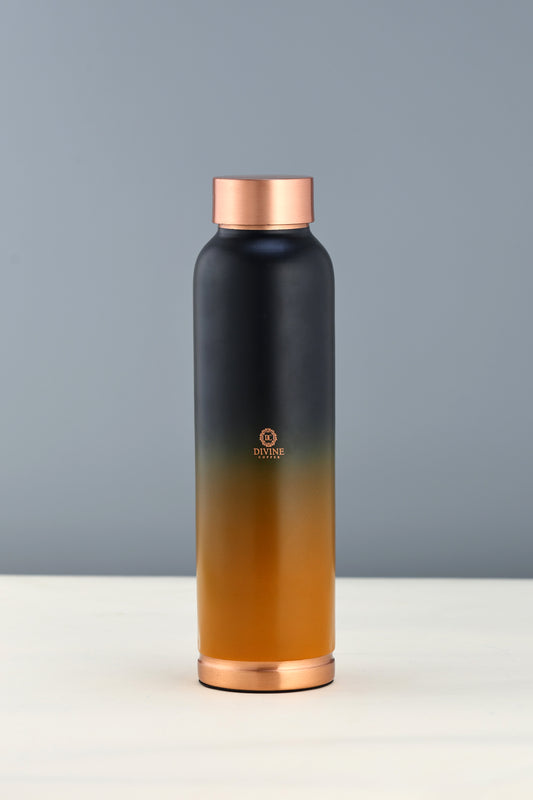 OREO - ASHEN GOLD Pure Copper Water Bottle
