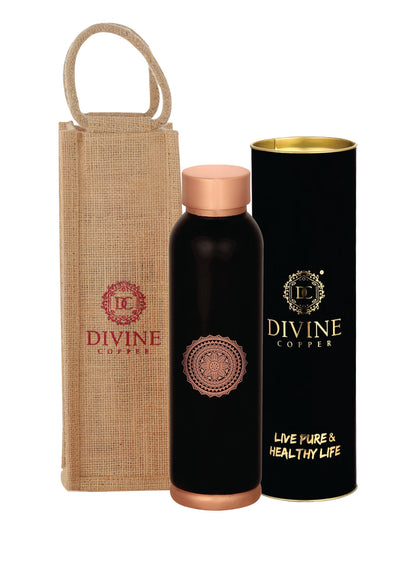 OREO- Mandala print Pure copper bottle