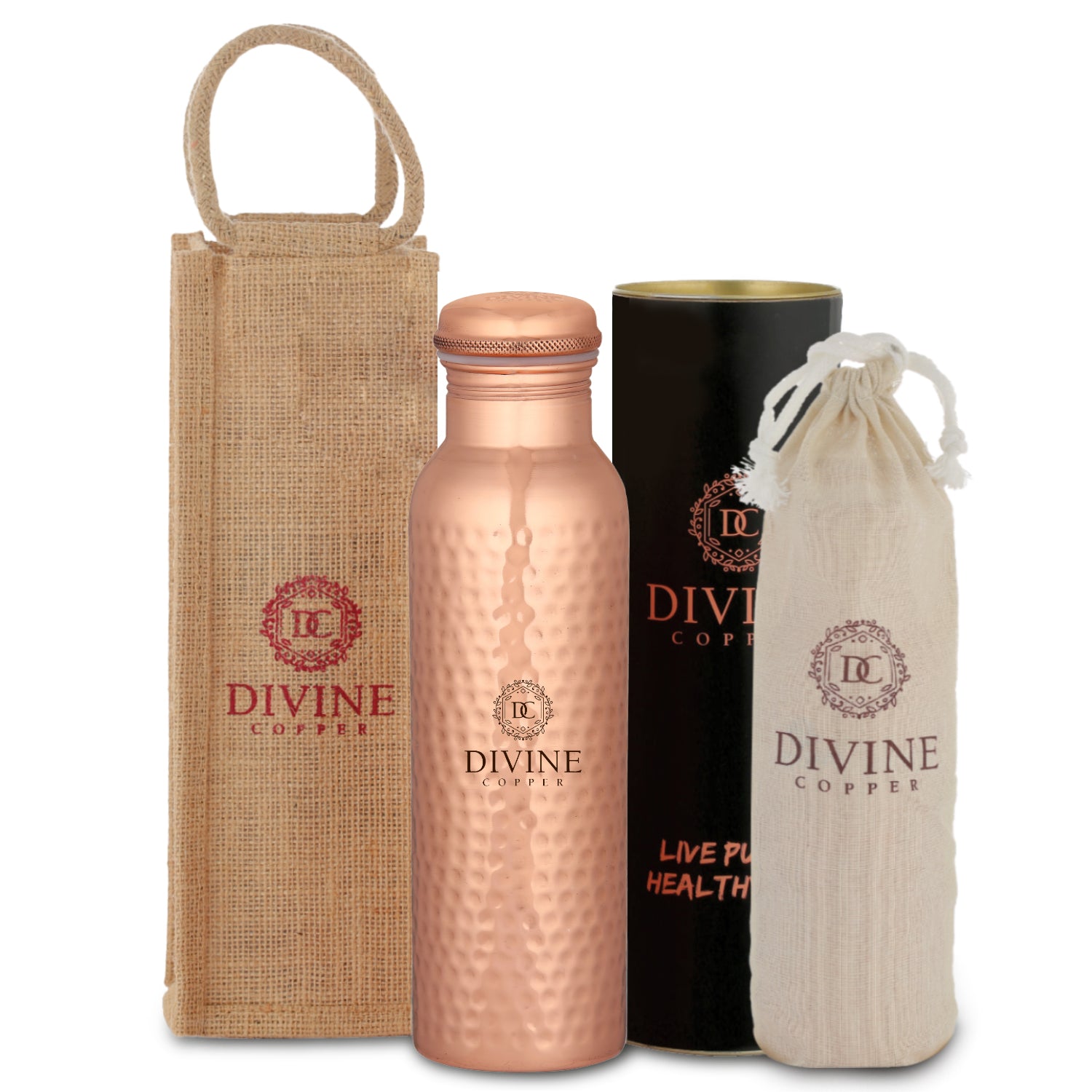 Pure Copper Bottle - PIE HMD 600ml