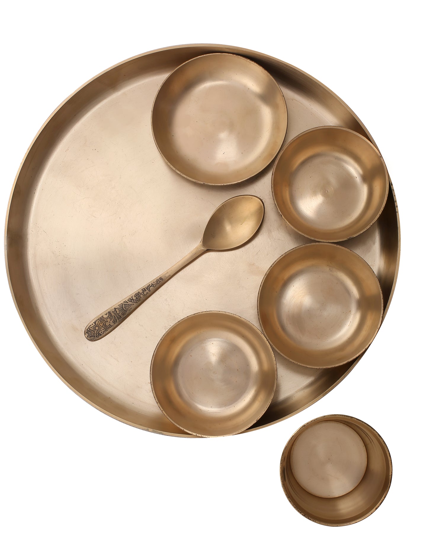 Pure Kansa (Bronze) Bhojan thali set