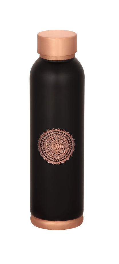 OREO- Mandala print Pure copper bottle