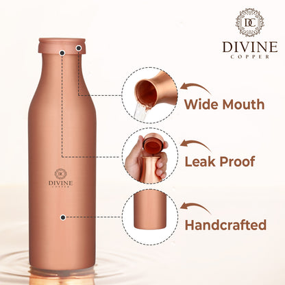 Pure Copper Bottle - BMC PLAIN 950ml