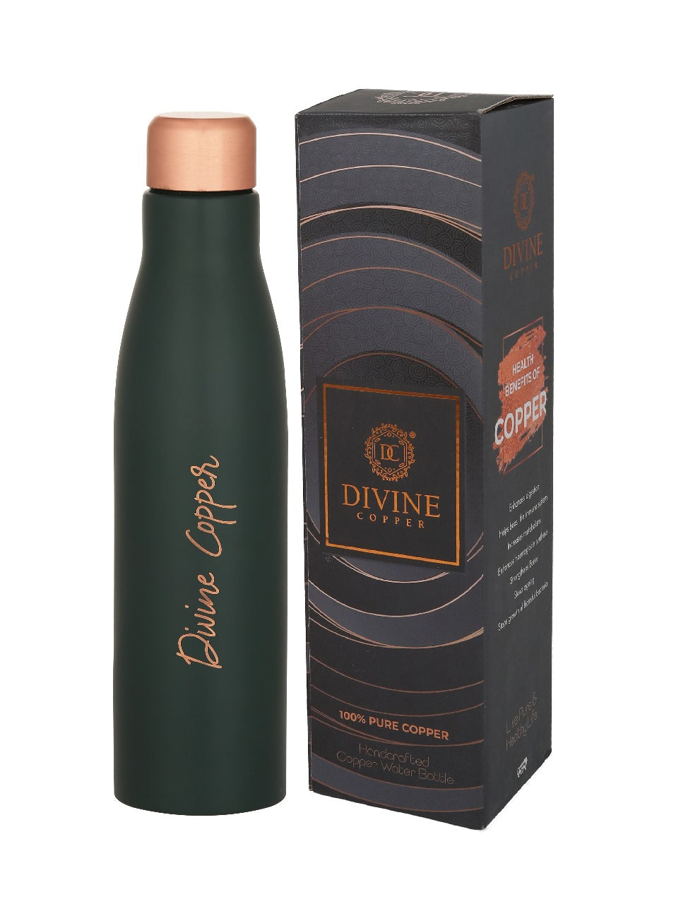 ALPHA Bloom -Pure Copper Water Bottle