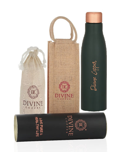 ALPHA Bloom -Pure Copper Water Bottle
