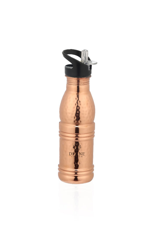 COLA -Hammered Pure Copper Water Bottle
