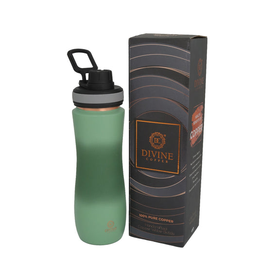 CURVE-Evergreen Pure Copper Sipper