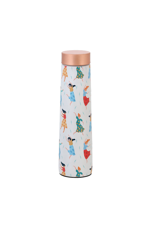 Eclair - Dancing Girl Pure Copper Bottle