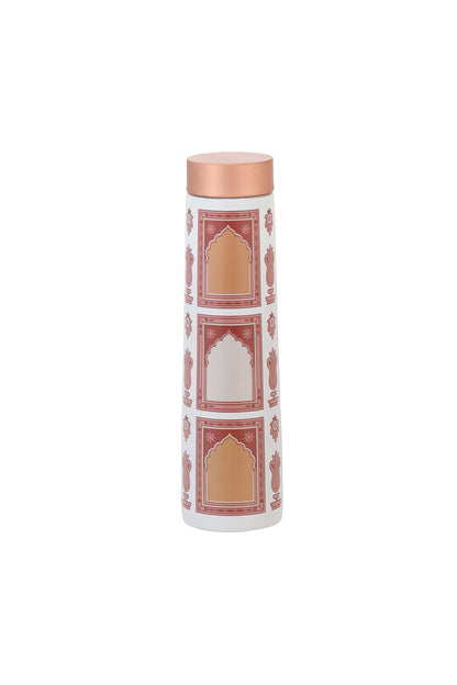 Eclair -  Indian Cultural Doors Pure Copper Bottle
