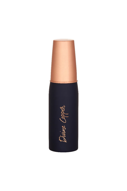 GLASS BOTTLE -BLUE Pure Copper Water Bottle
