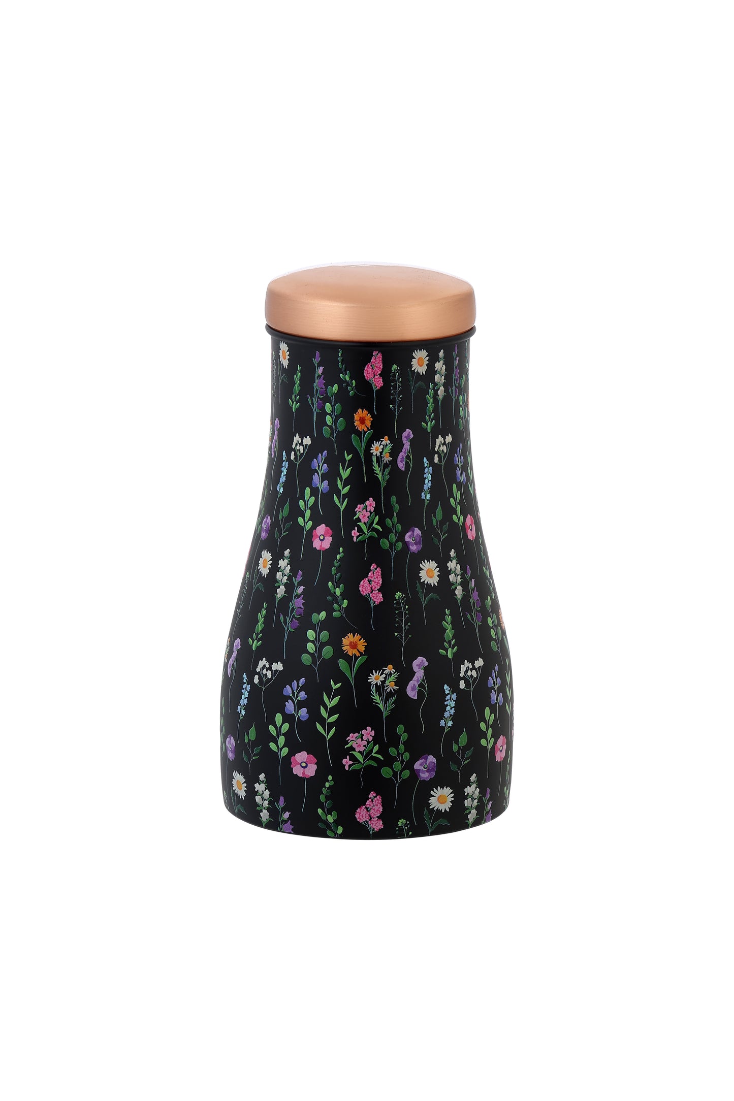 JAR - Daisy Flower Print Pure Copper Jar