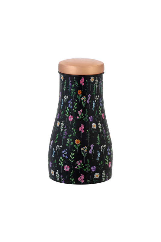 JAR - Daisy Flower Print Pure Copper Bottle