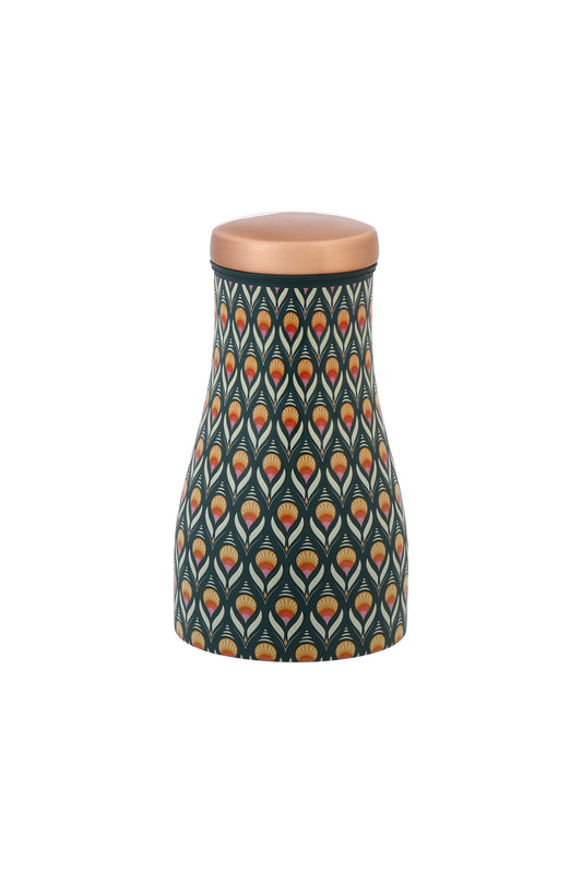 JAR -  Retro Print Pure Copper Bottle