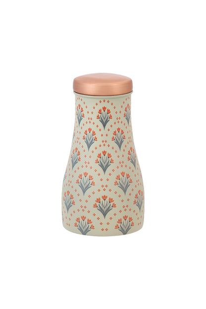 JAR - Tulip Flower Print Pure Copper Jar
