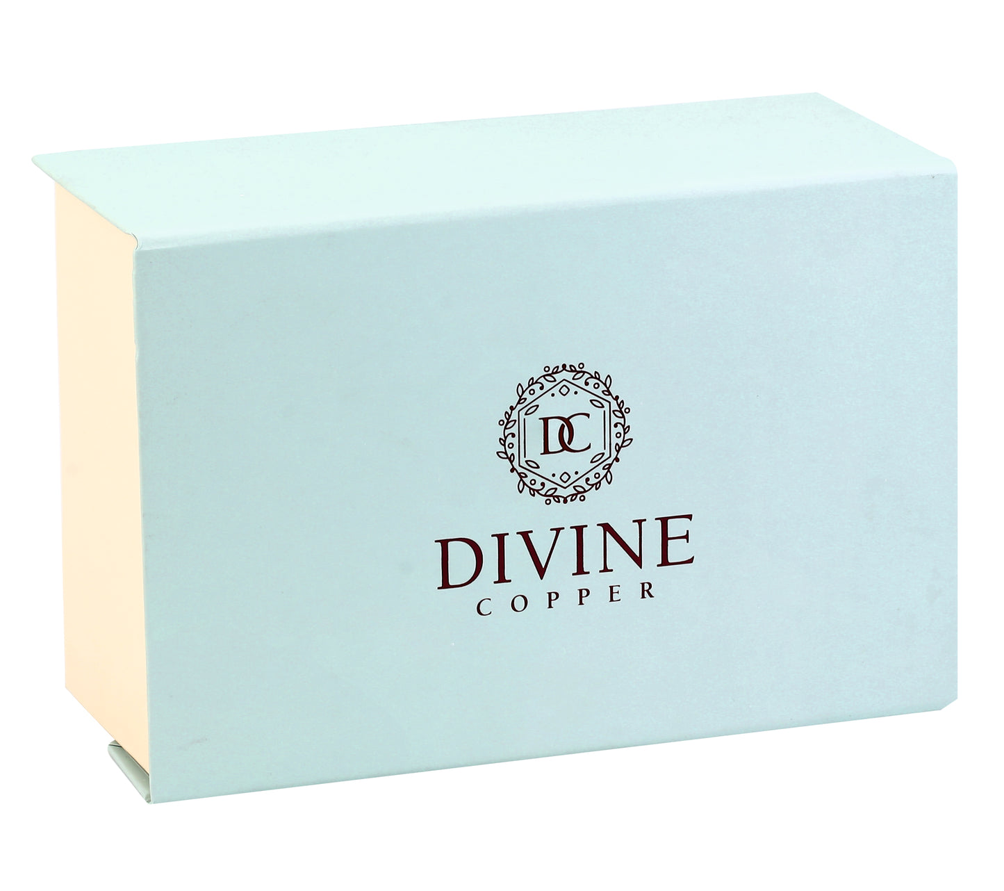 Glass - Half Hammered Pure Copper Glass pack of 2 Gift Set