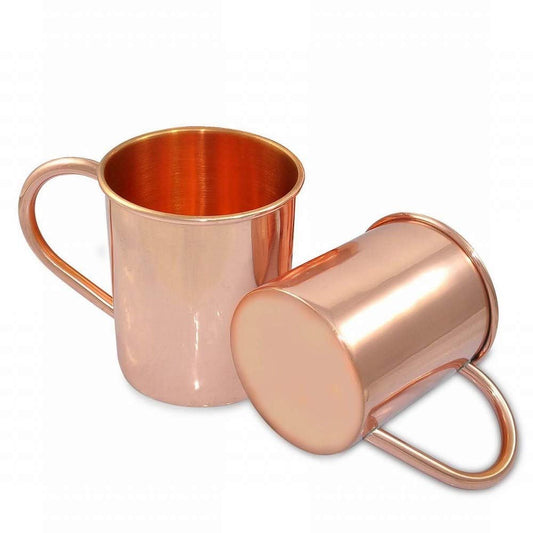 STRAIGHT COPPER MULE MUG-Pack of 2