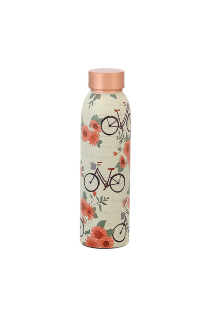 Oreo - Cycle Print Pure Copper Bottle