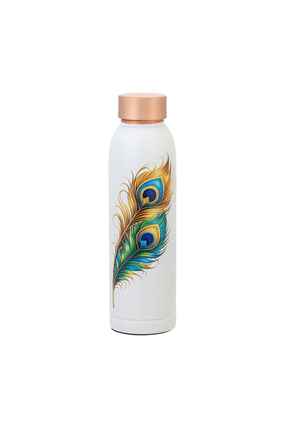 Oreo -  Morpankh Print Pure Copper Bottle
