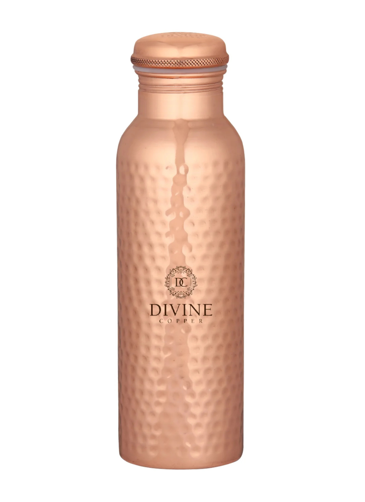 PIE - Hammered Pure  Copper Water Bottle