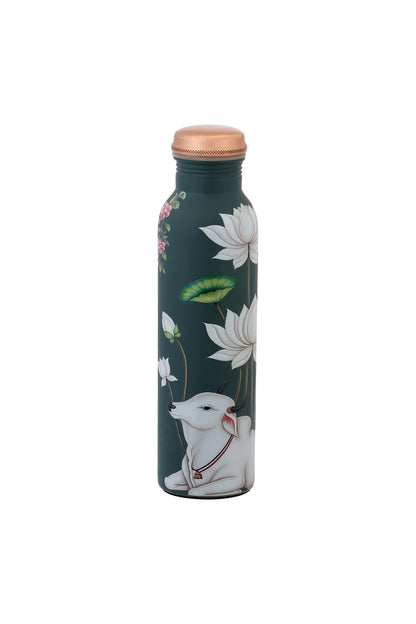 PIE - Cow Print Pure Copper Bottle