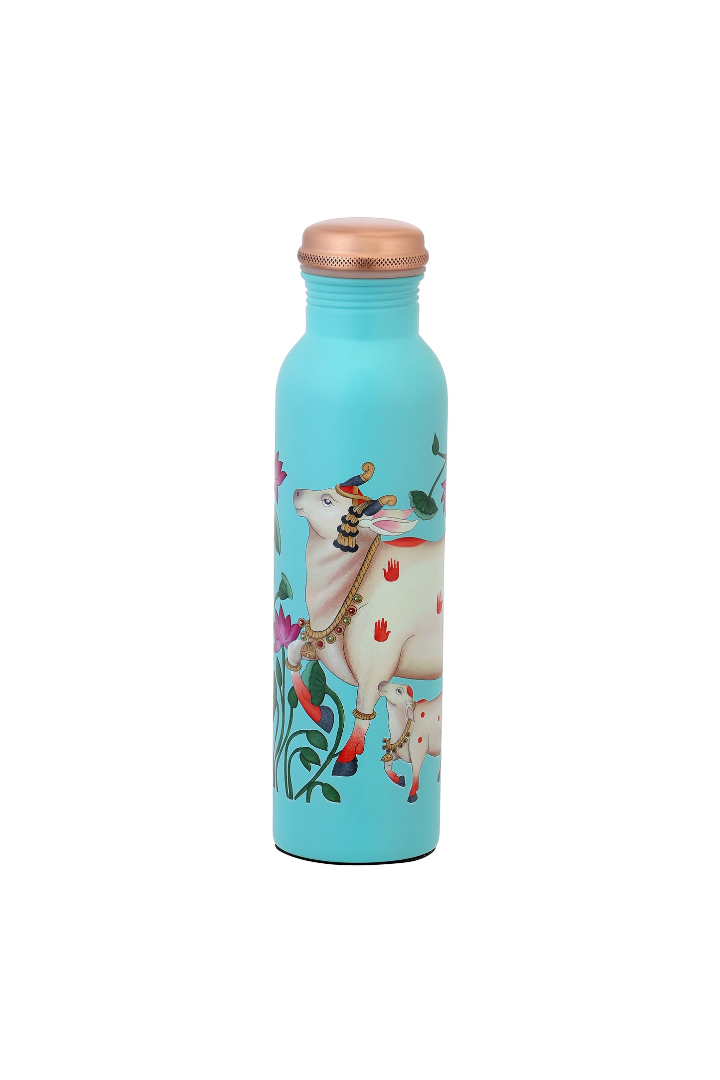 PIE - Nandi Cow Print Pure Copper Bottle