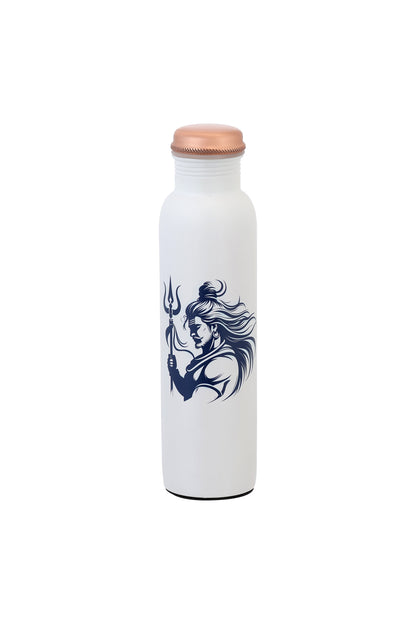 PIE - Shiv Print Pure Copper Bottle