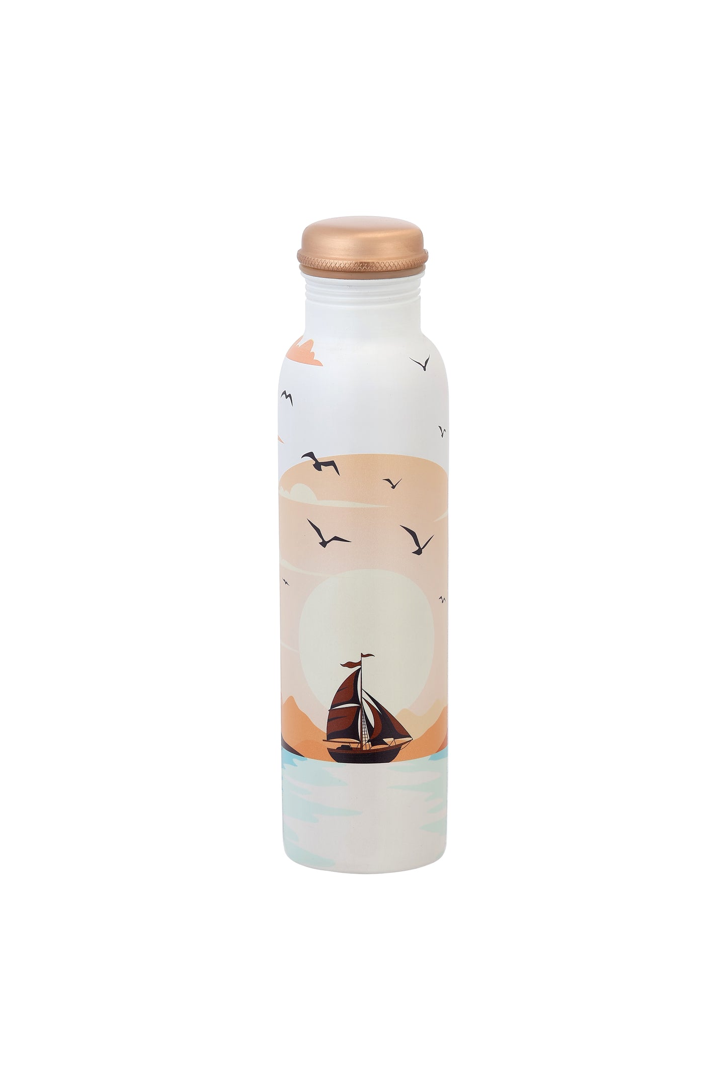 PIE - Sunset Print Pure Copper Bottle