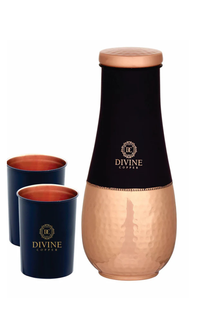 Tulip Jar 1600ml with 2 Glass Gift Pack