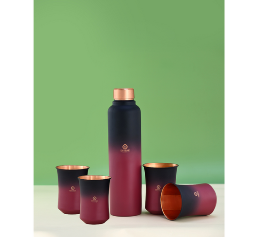 BITA MULTISHADE BOTTLE WITH 4 GLASS-GIFT SET