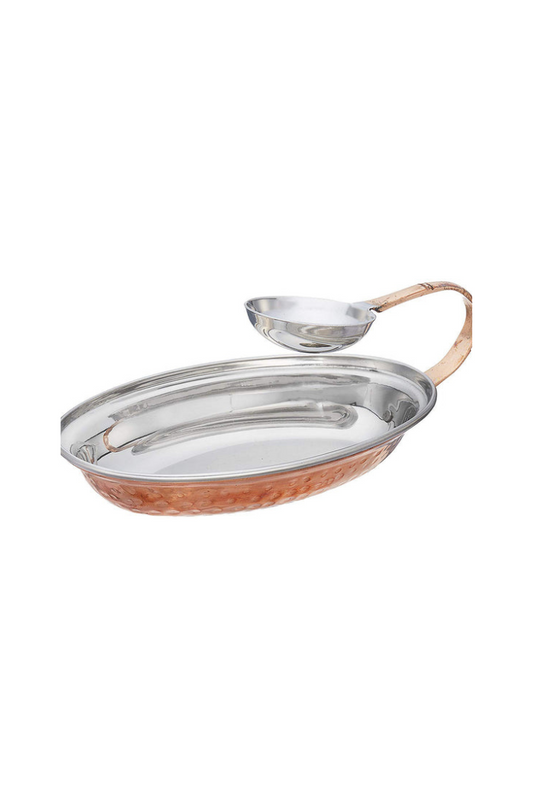 COPPER STEEL CHIP & DICK OVAL