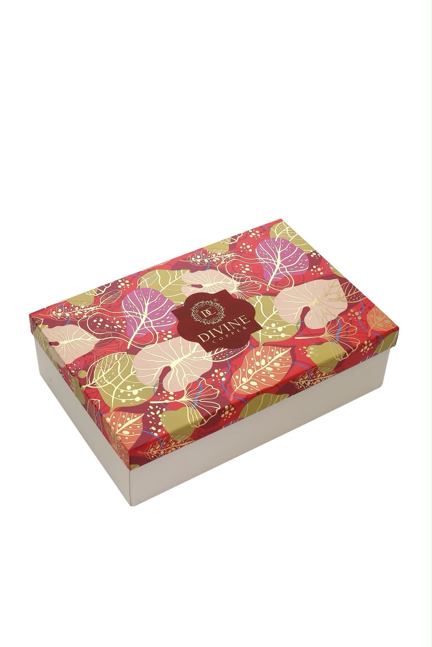 Brass Masala box & Ghee Pot Gift Combo