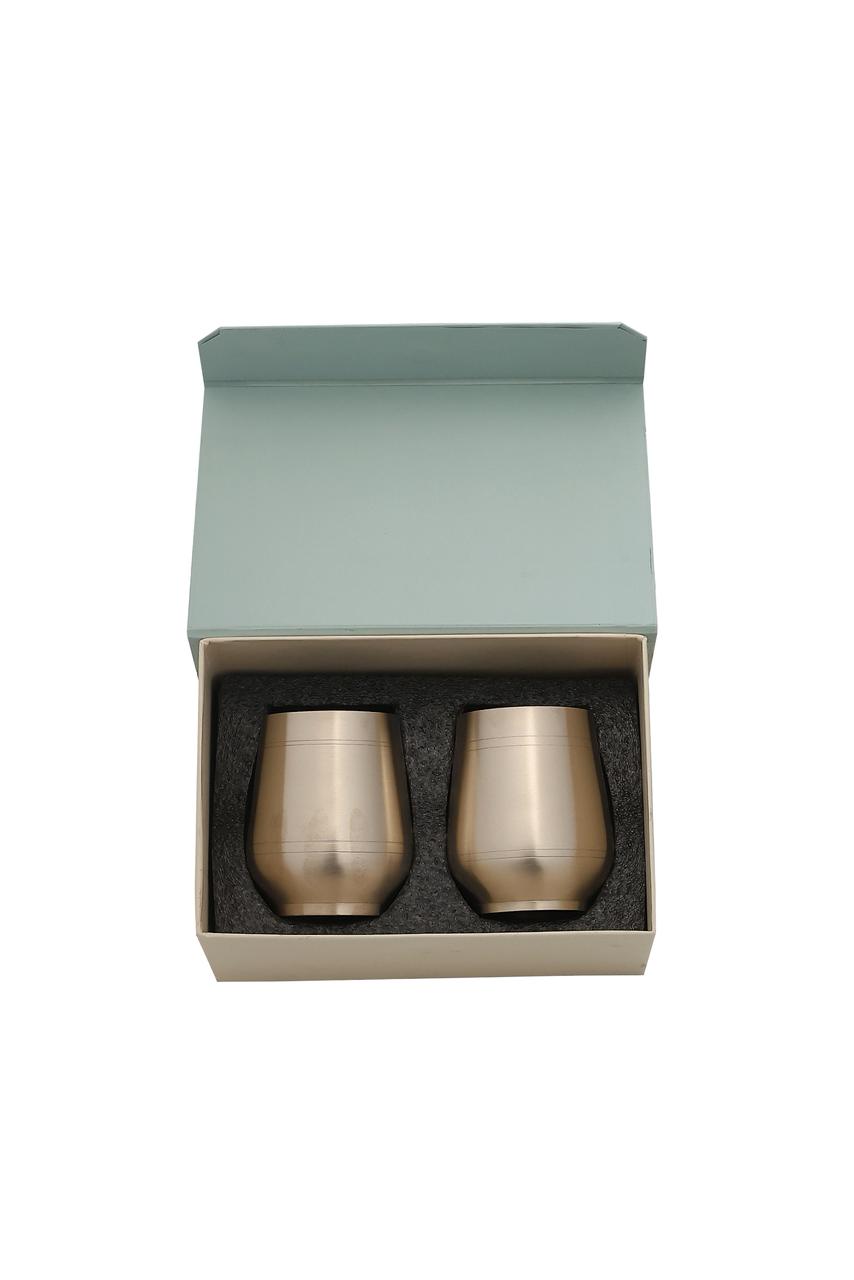 Glass - Bronze Glass pack of 2 Gift Set
