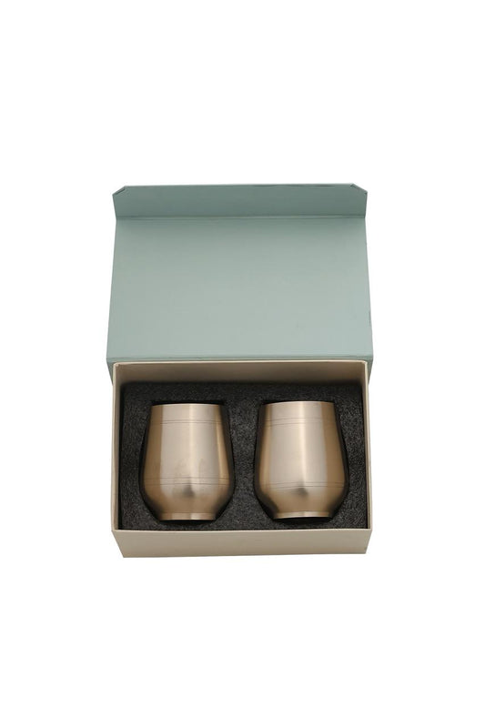Glass - Bronze Glass pack of 2 Gift Set